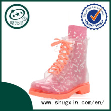 bottes de pluie en caoutchouc sur mesure chaussures eau gelée chaussures de pluie B-817